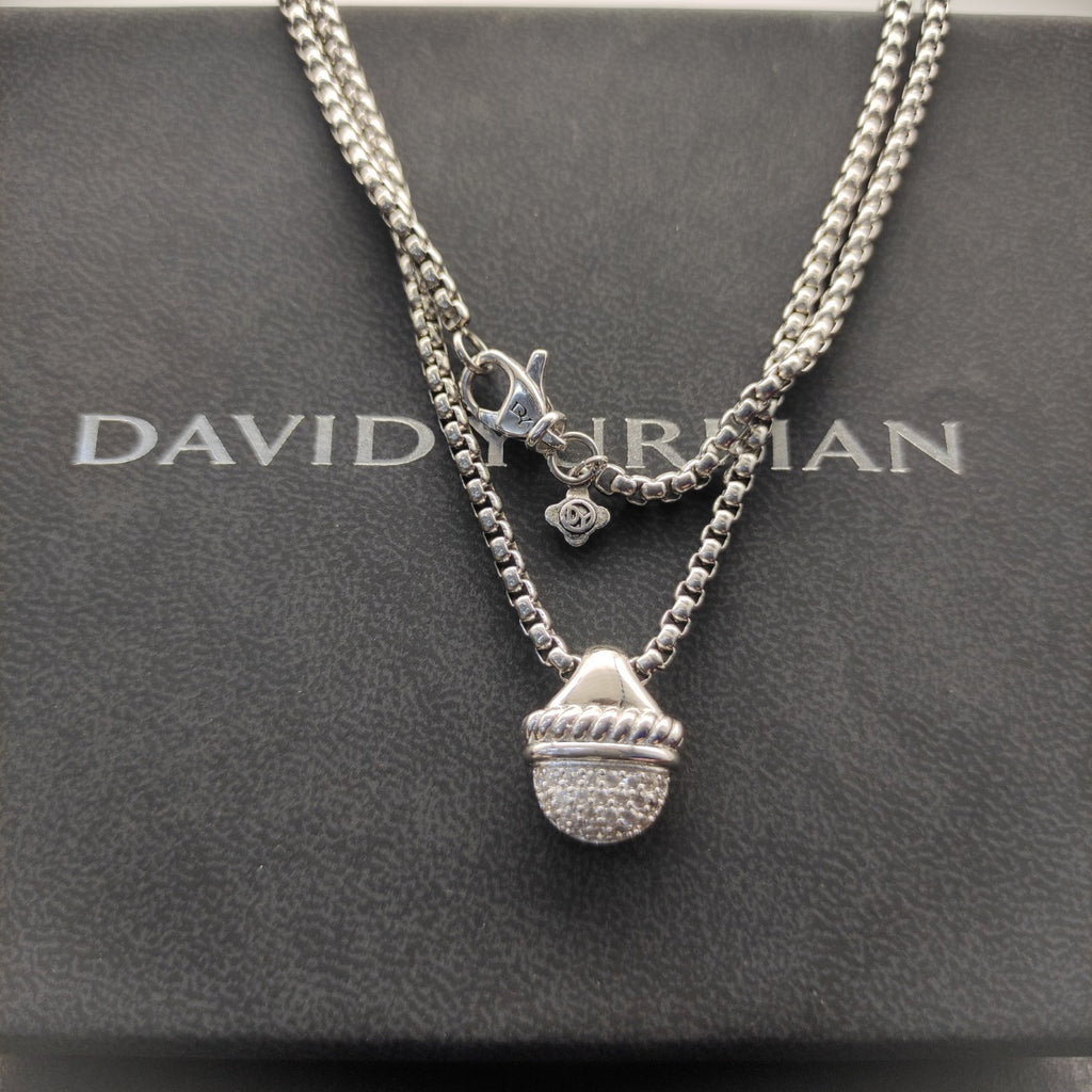 Crystal Silver-Tone Necklace
