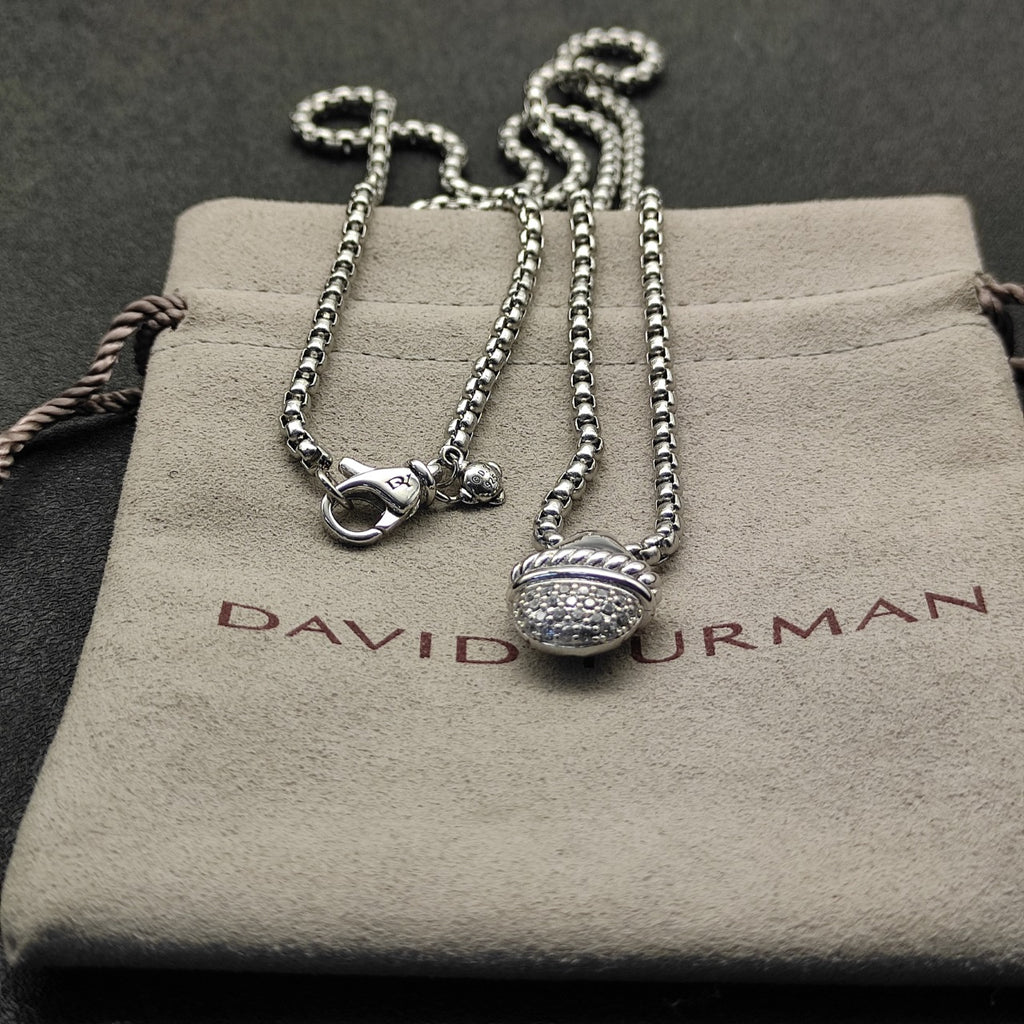 Crystal Silver-Tone Necklace