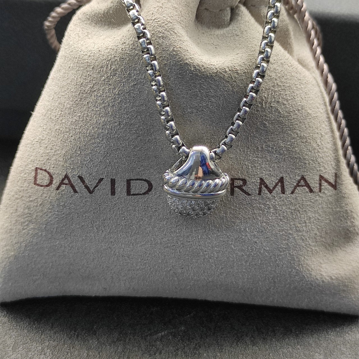 Crystal Silver-Tone Necklace