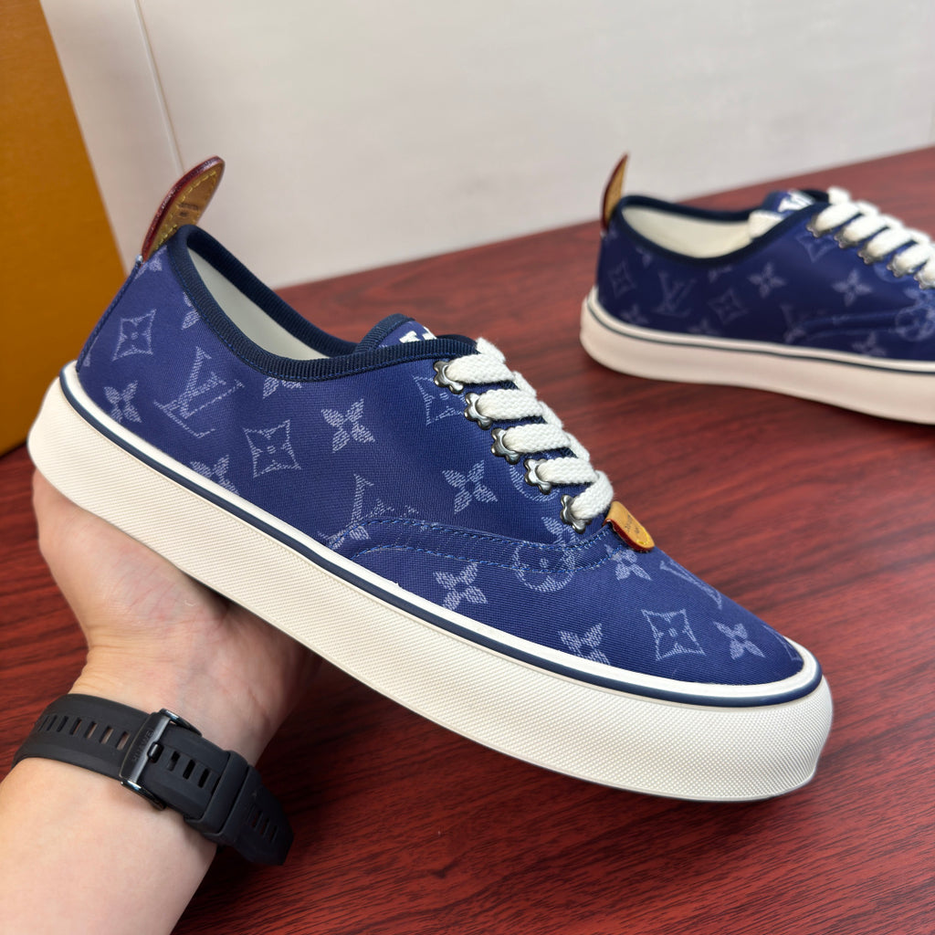 LV Monogram Low-Top Casual Sneakers