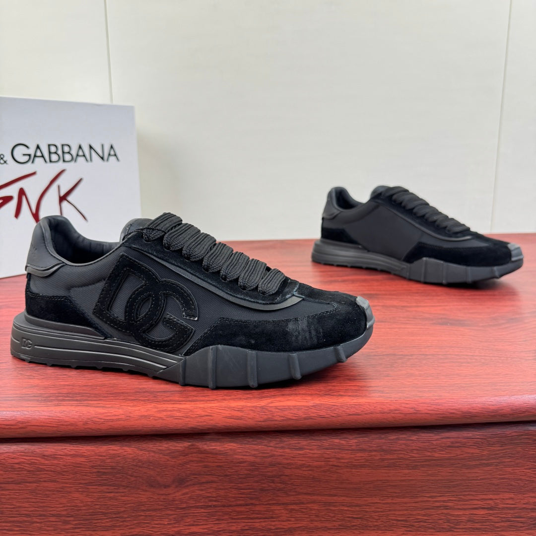 D&G Logo Panelled Chunky Sneakers