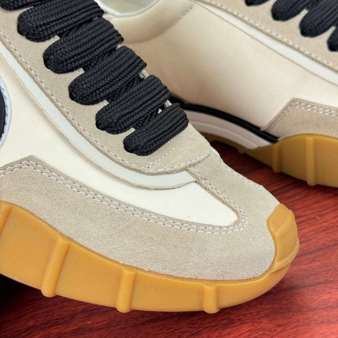 D&G Logo Panelled Low-Top Sneakers
