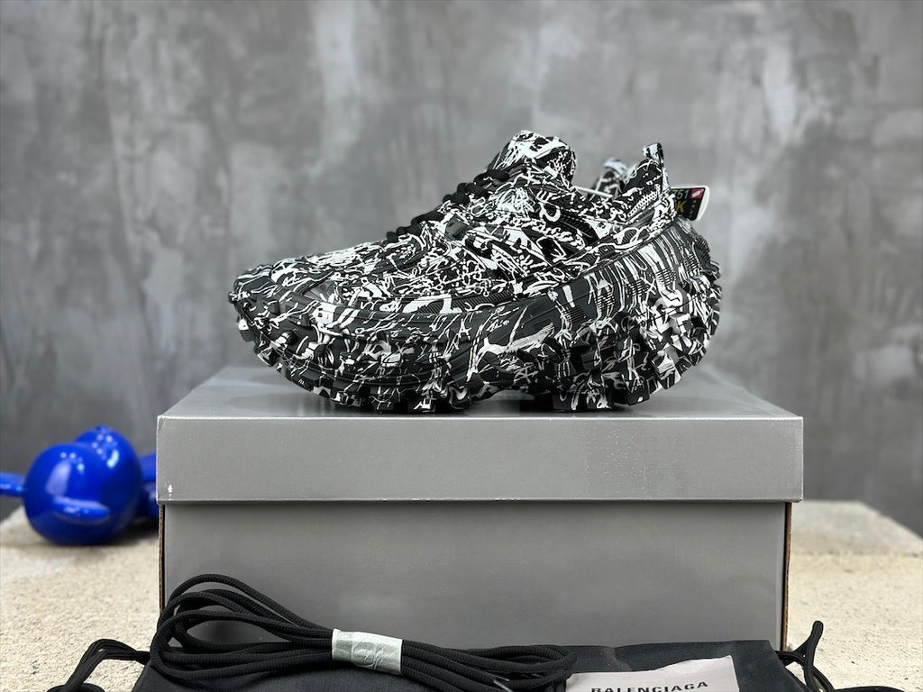 Balenciaga X-Pander Sneakers #01 | Sculptural Cage Sole