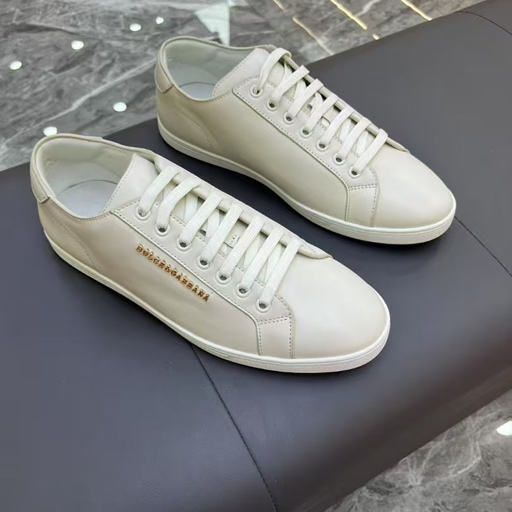 Dolce & Gabbana D&G Logo Panelled Low-Top Sneakers