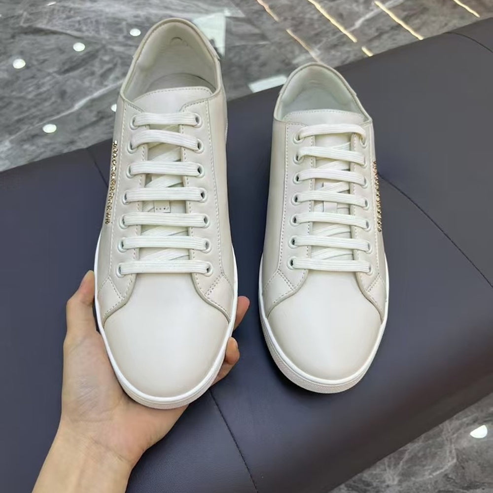 Dolce & Gabbana D&G Logo Panelled Low-Top Sneakers