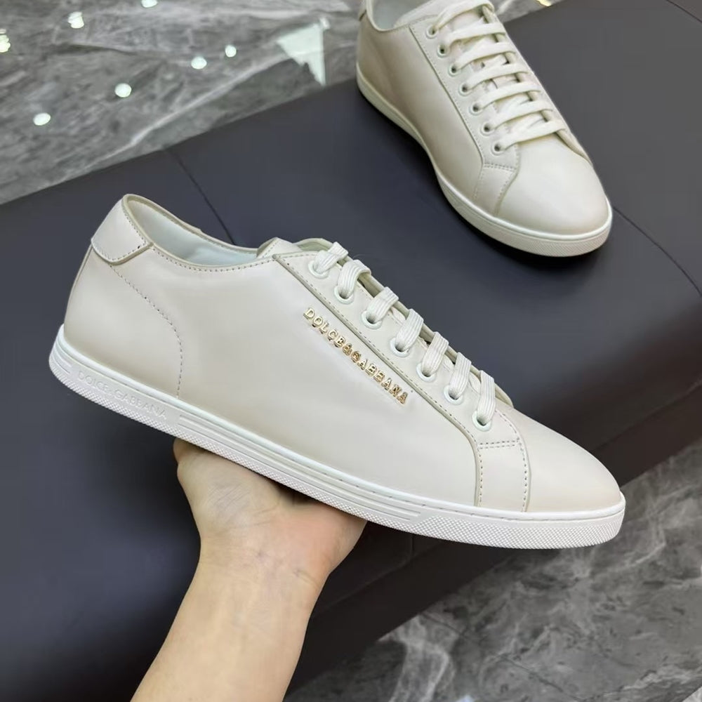Dolce & Gabbana D&G Logo Panelled Low-Top Sneakers