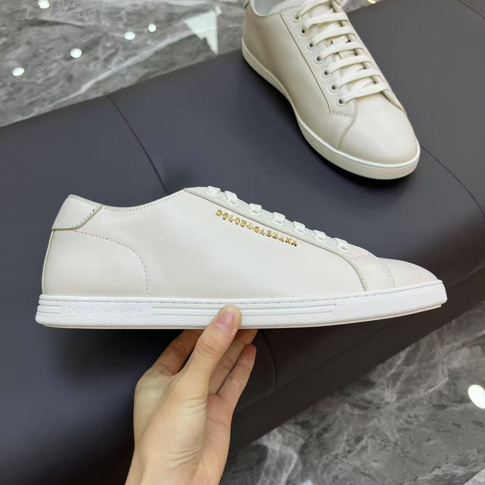 Dolce & Gabbana D&G Logo Panelled Low-Top Sneakers