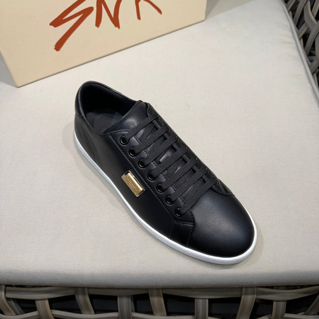 Dolce & Gabbana D&G Logo Panelled Low-Top Sneakers